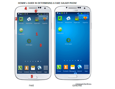 How to Understand the Difference Between Real and Fake Samsung Phones