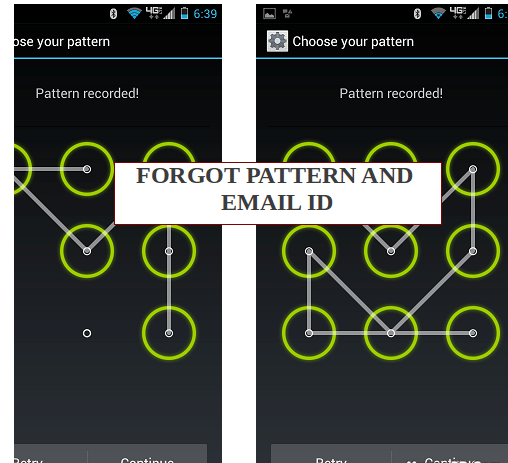 How to unlock android pattern lock or password.