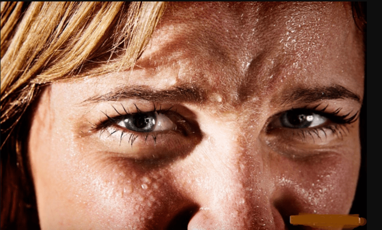 Excessive sweating can be a symptom of a serious illness