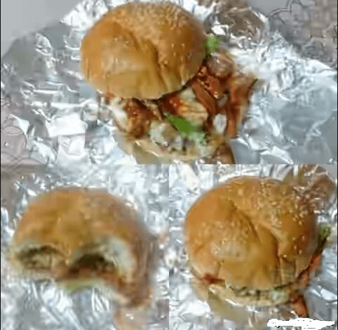 Item - Insta Naga Burger || 100 taka jhal khor experience !!