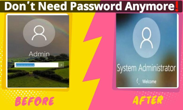 Remove Windows password easily Remove Password From Windows