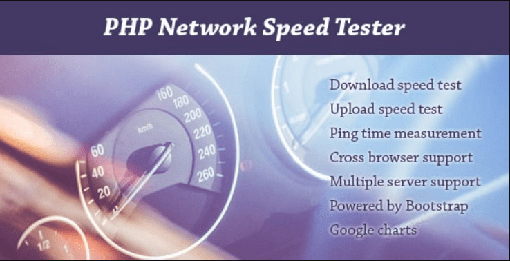 Download Net Speed Tester PHP Script