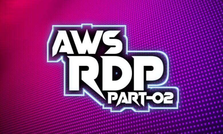 How to create RDP for 01 years using AWS Account