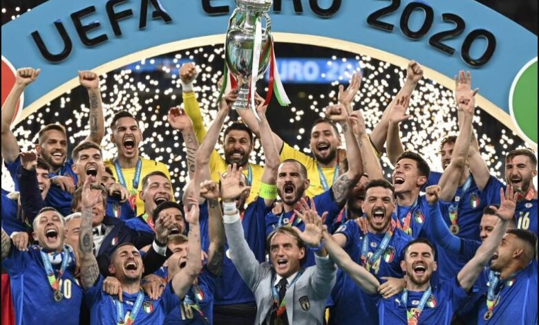 Italy has won the Euro Cup for the second time