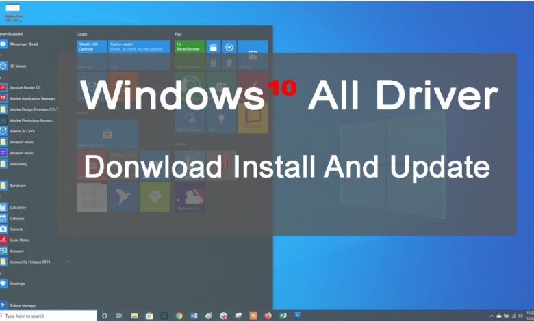 Officially download and update all drivers for your computer or laptop