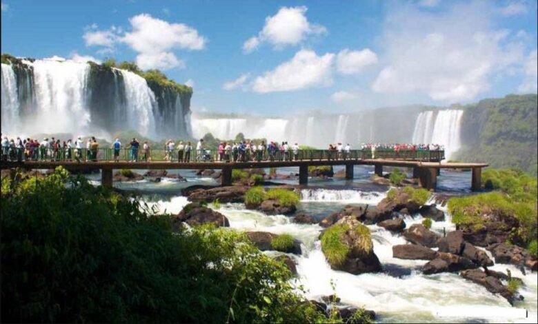 Visit the Iguazu Falls in Brazil