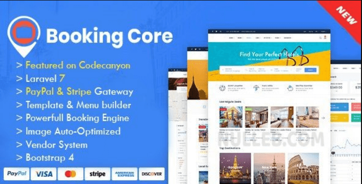 Booking Core v2.3.0 - Ultimate Booking System with Php Script